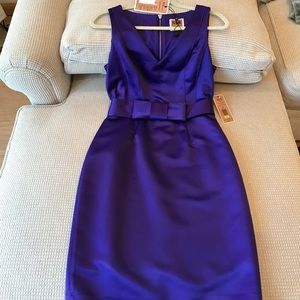 Cocktail evening purple DRESS SIZE 4