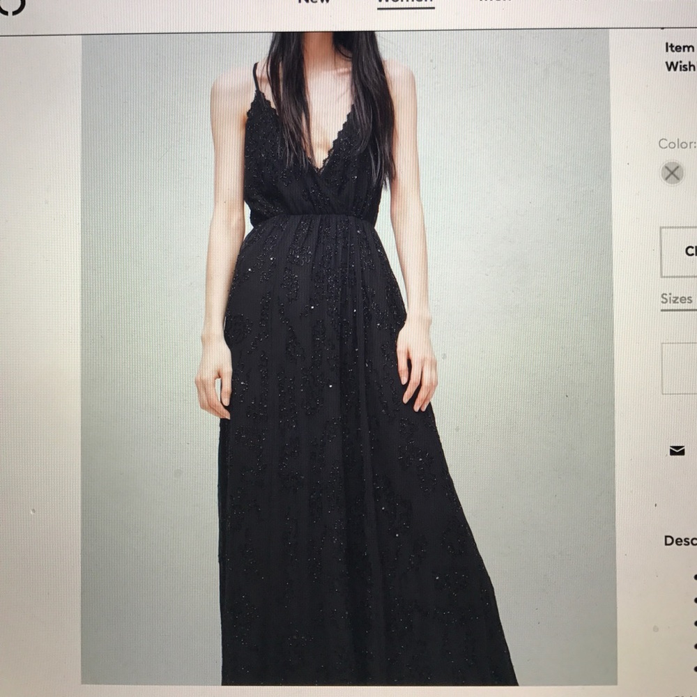 Embroidery Bead Dress