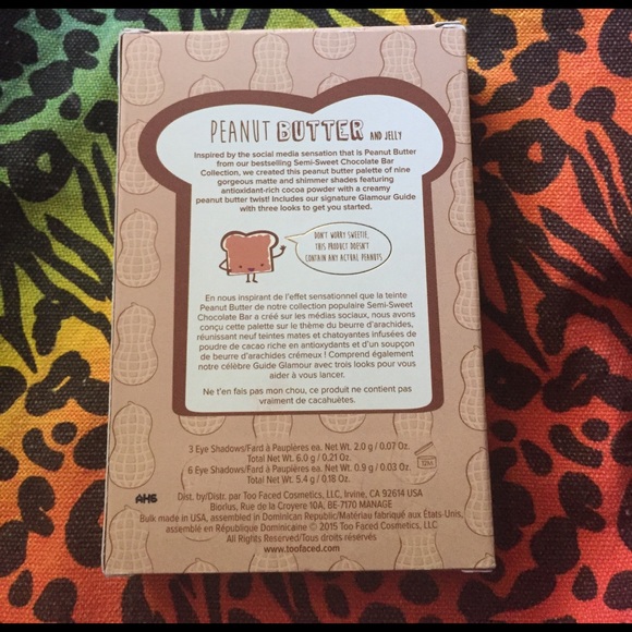 Too Faced Peanut Butter & Jelly Eyeshadow Palette - Picture 2 of 8