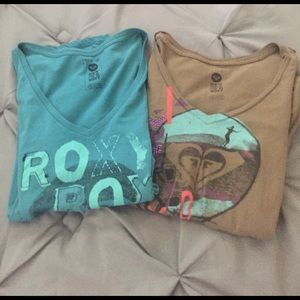 Roxy tee shirts