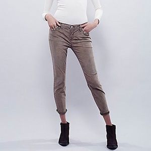 Free People Corduroy Roller Skinny Pants