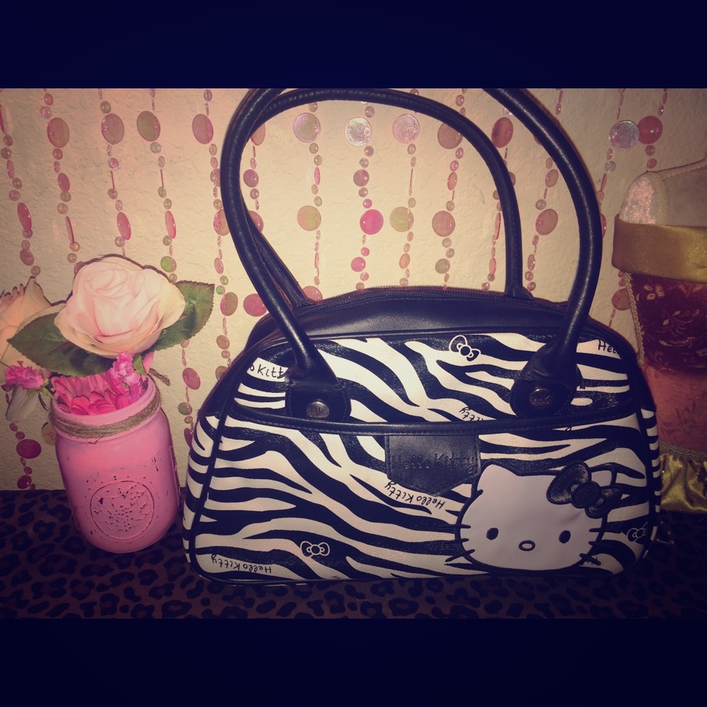 Hello kitty tote purse!!