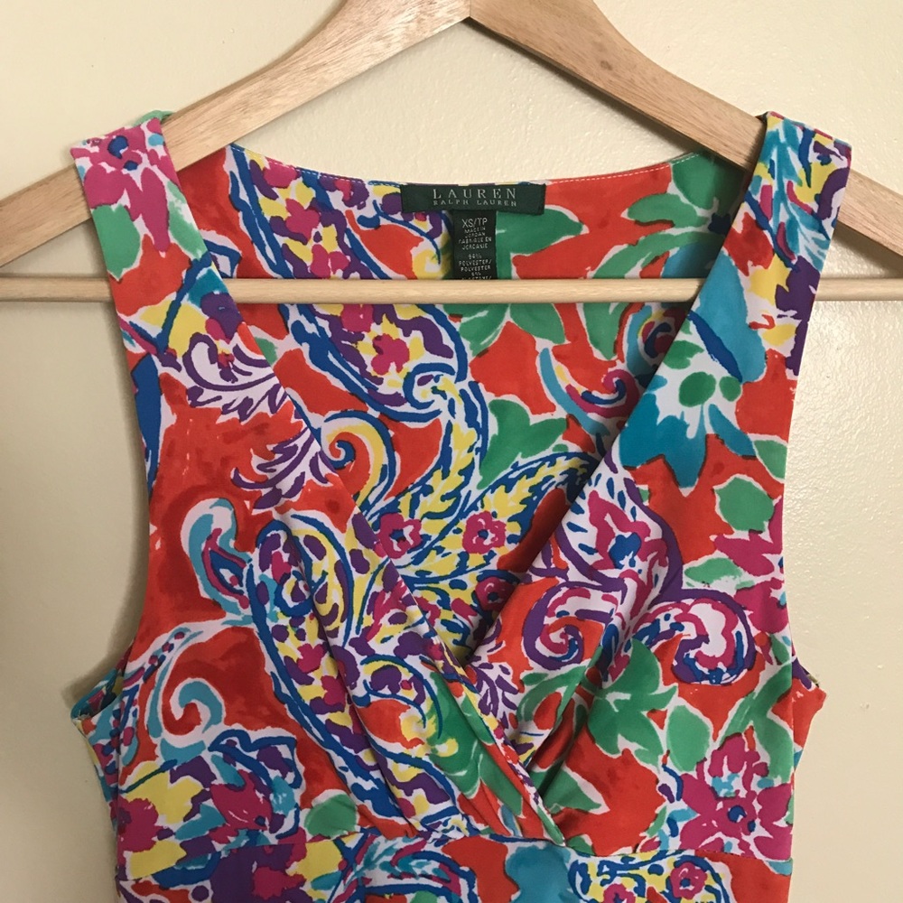 Sale! NWOT Lauren by Ralph Lauren sleeveless dress