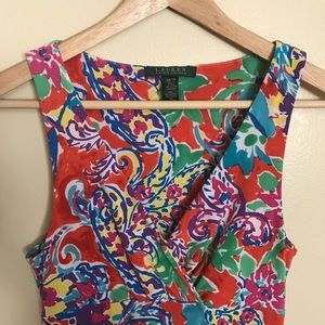 Sale! NWOT Lauren by Ralph Lauren sleeveless dress