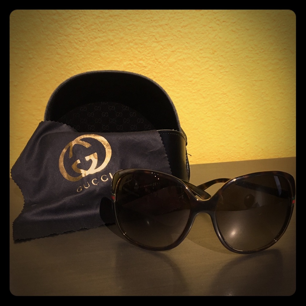 Tortoiseshell Gucci Sunglasses
