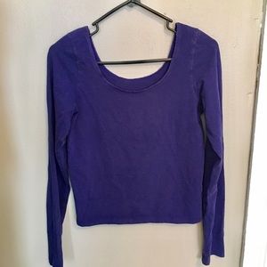 Free People scoop neck tee