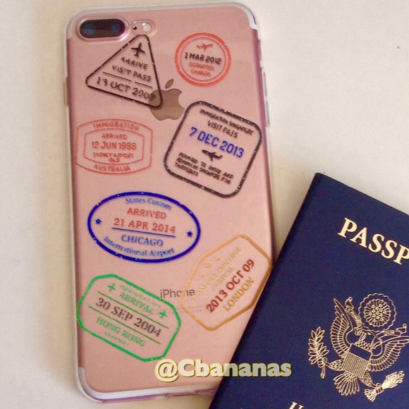 Passport Stamp iPhone 7/7 8 Plus Case - Picture 2 of 5