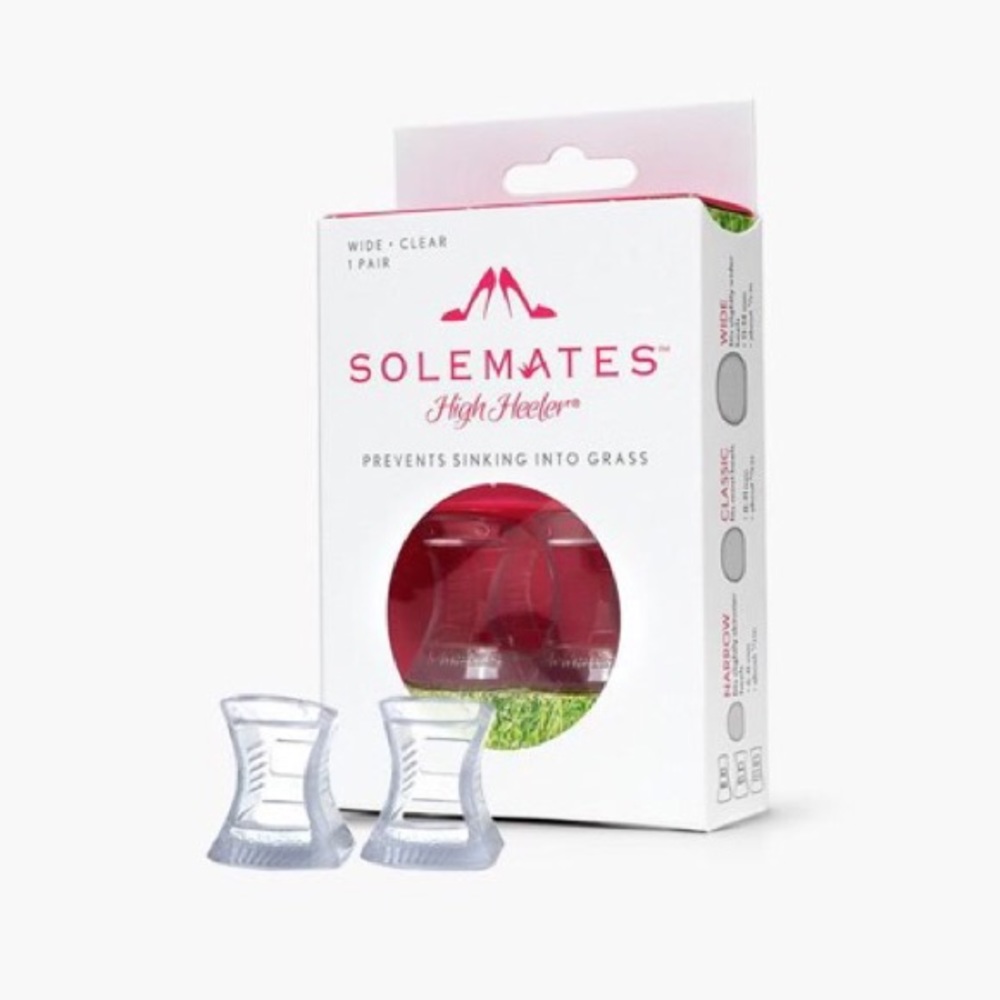 Clear high heel stoppers | prevents sinking - Picture 2 of 2