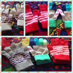 Old navy gloves 3 pair bundle