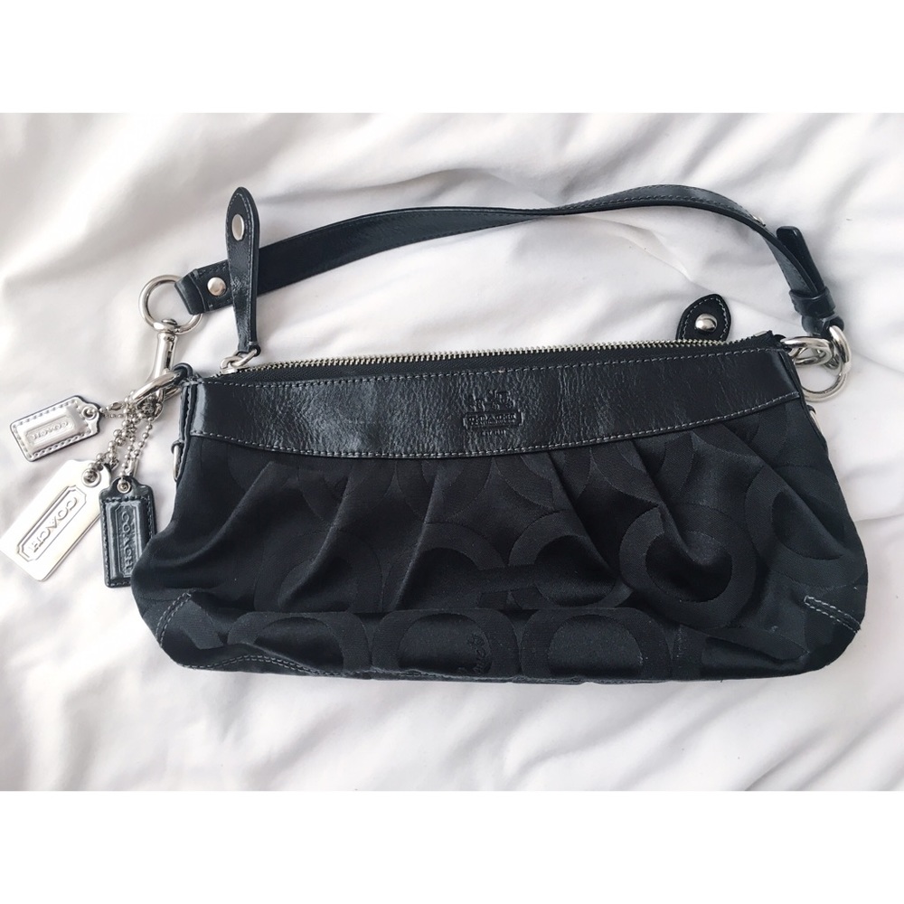 Black Coach shoulder bag