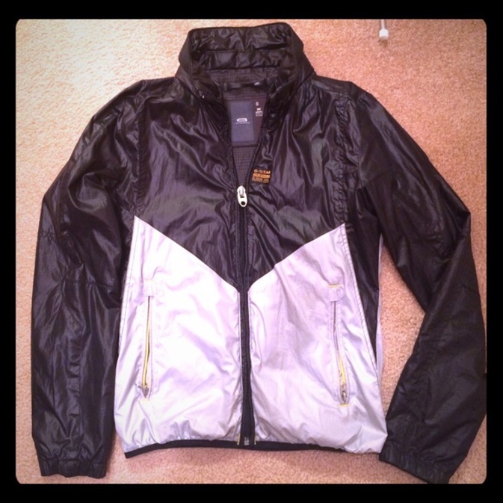 G star windbreaker zip jacket