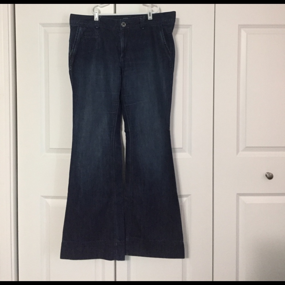 Ann Taylor LOFT flare leg jeans