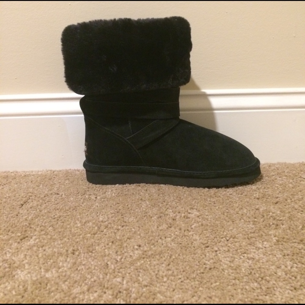 Black boots ( lam)