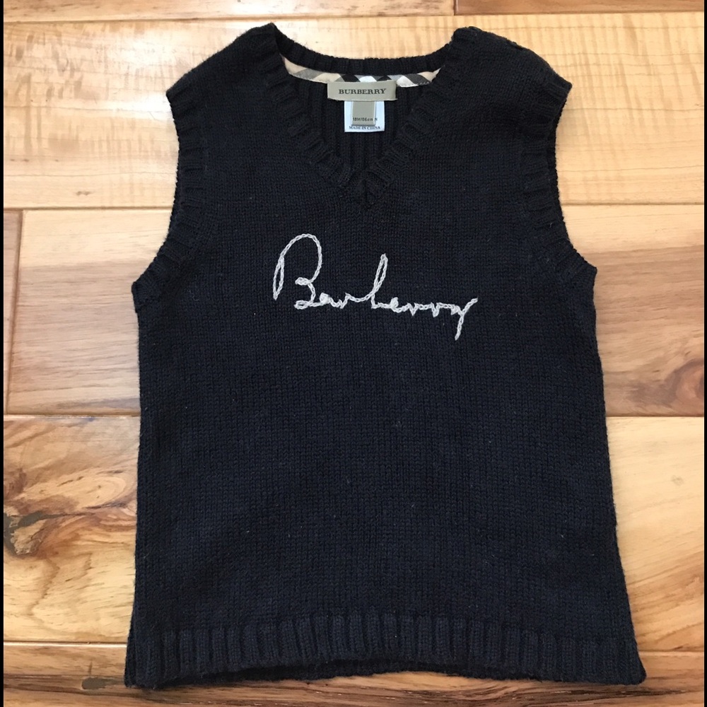 Burberry Baby Vest - Size 18 months