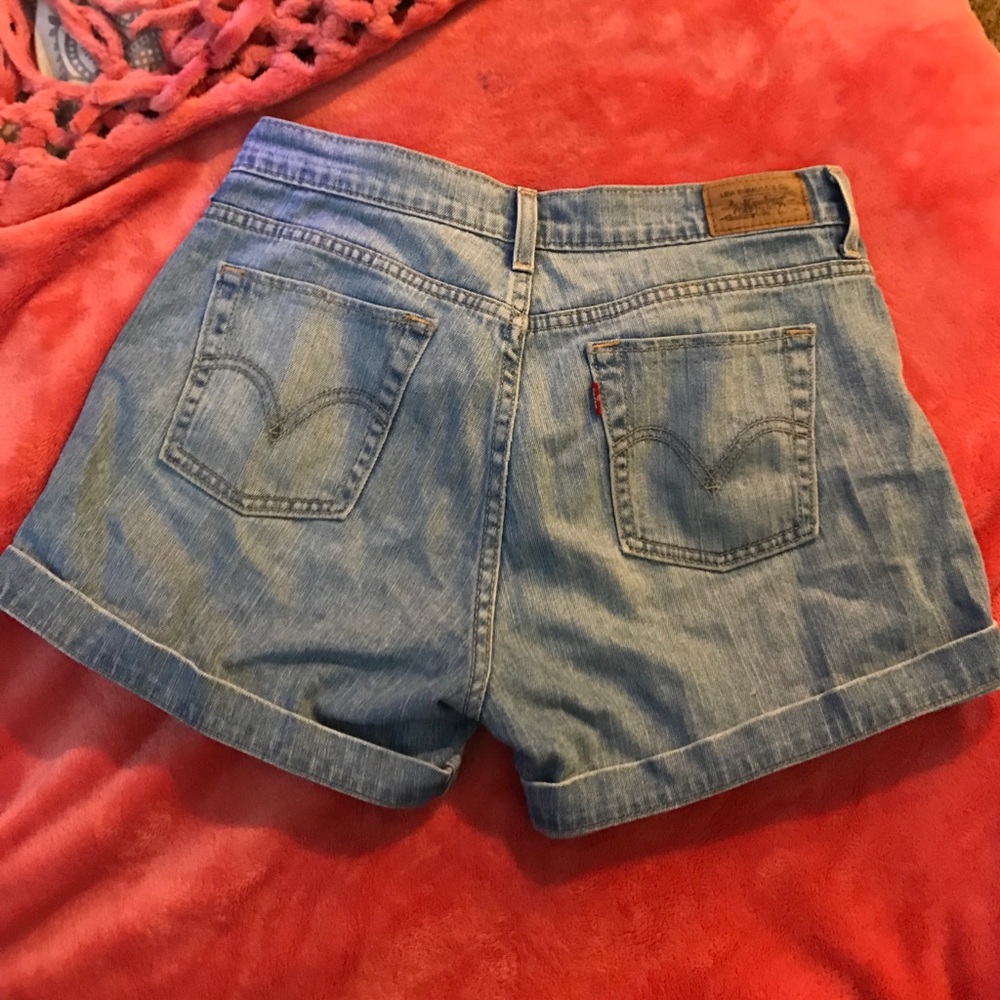Levi's High Waisted Shorts