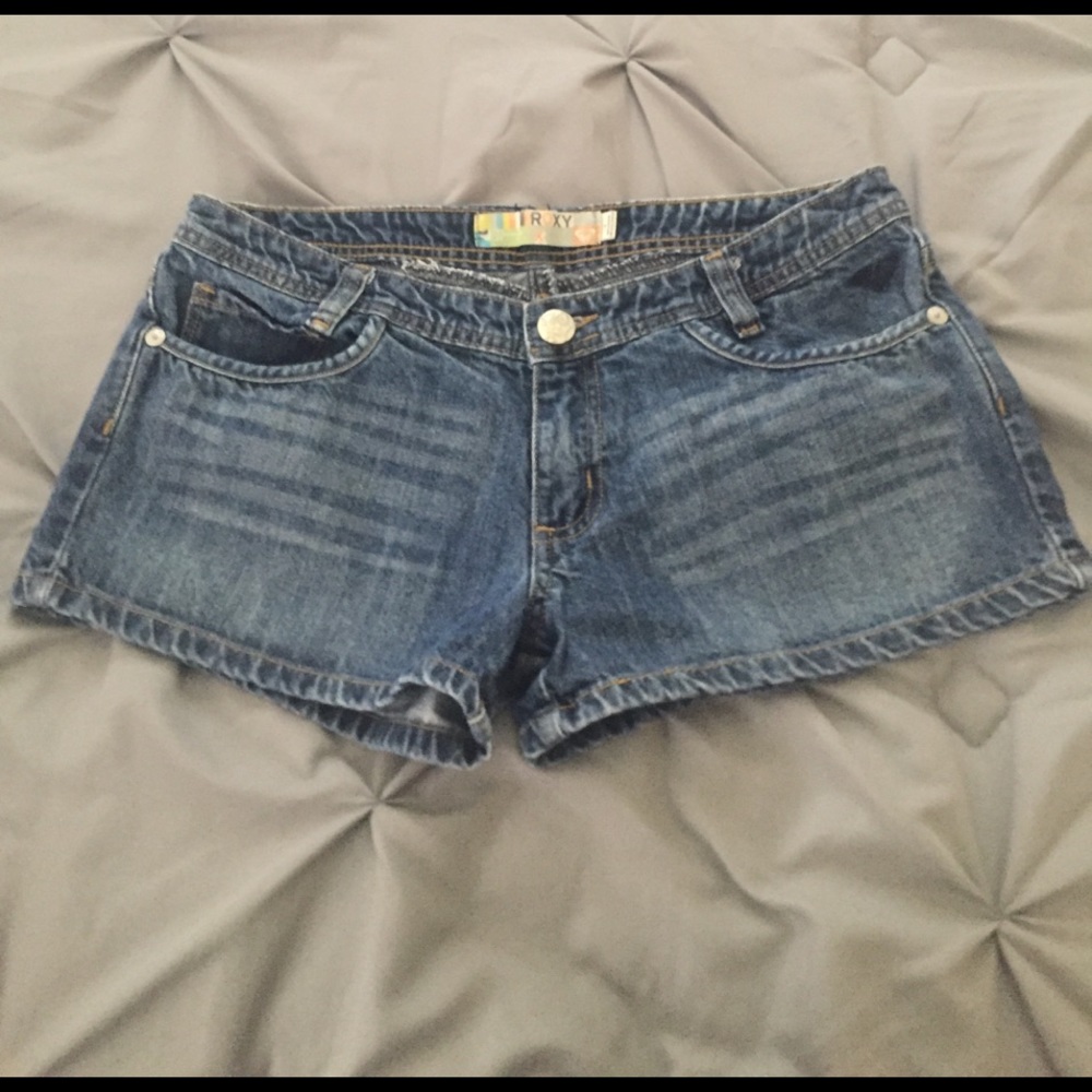 Roxy jean shorts