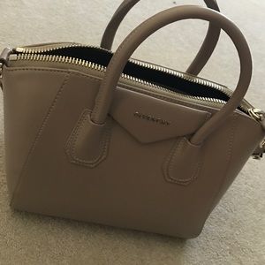 Beige handbag