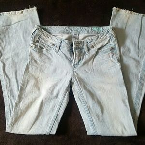 Silver jeans