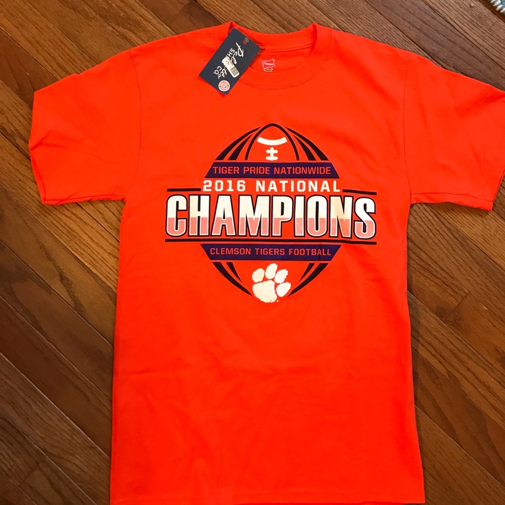 NWT Palmetto Shirt Co. Clemson Championship Small