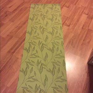 Light green yoga mat