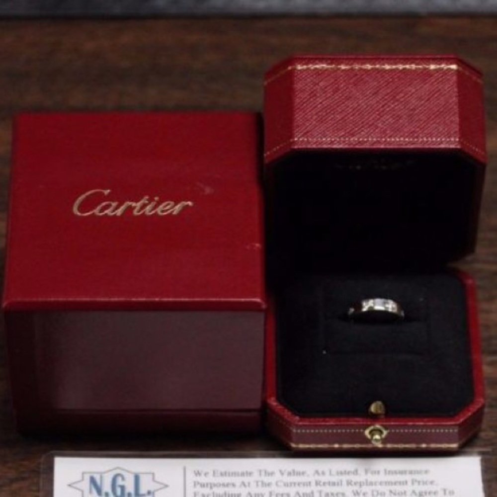 Cartier LOVE Wedding Band 18K White Gold
