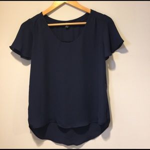 Navy Blouse