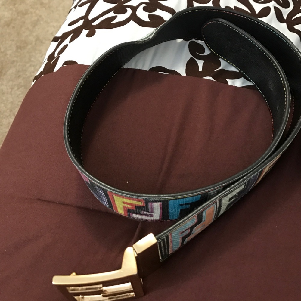 Fendi reversible belt
