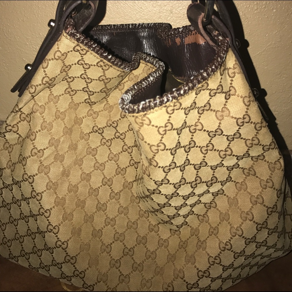 Authentic Gucci hobo bag