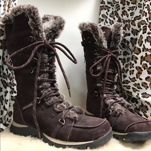 Skechers leather boots