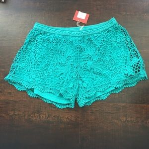 Brand new 🎉🎉🎉Target mossimo crochet shorts