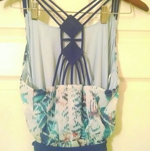 Princess by Vera Wang High Low Strappy Back Dress