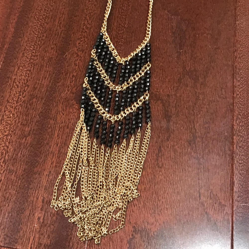 Long Gold Chain Necklace