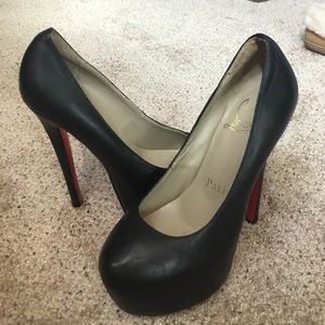 Black Louboutin Heels