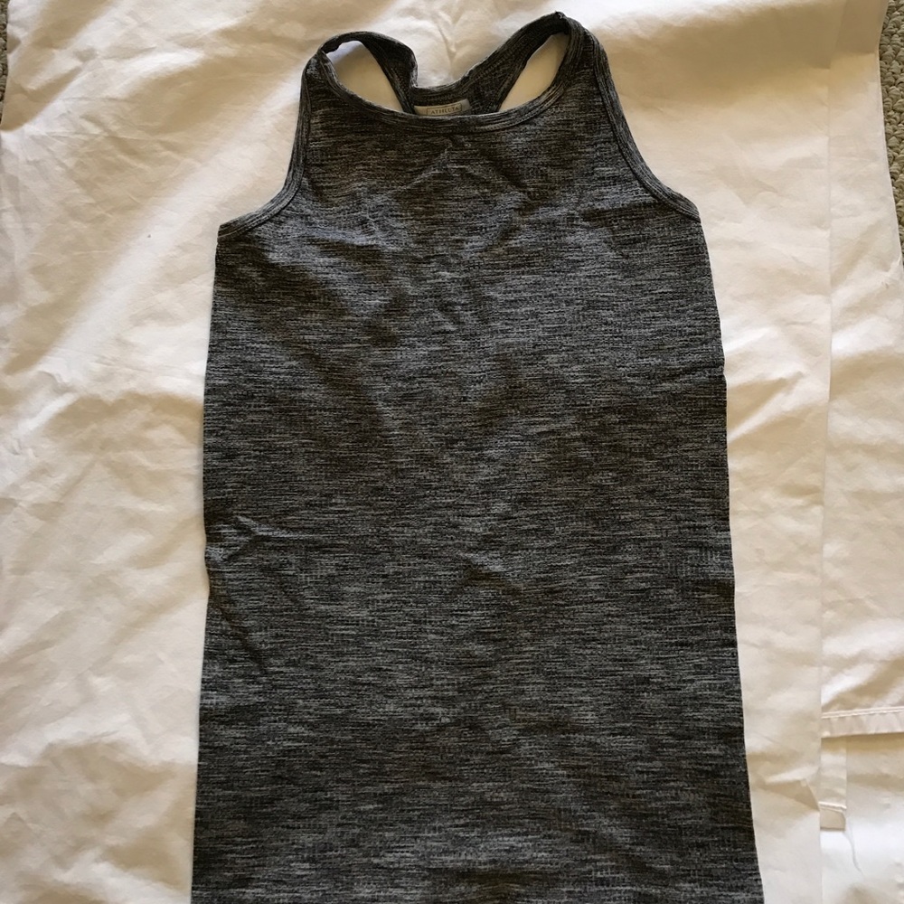 Athleta grey tank Small