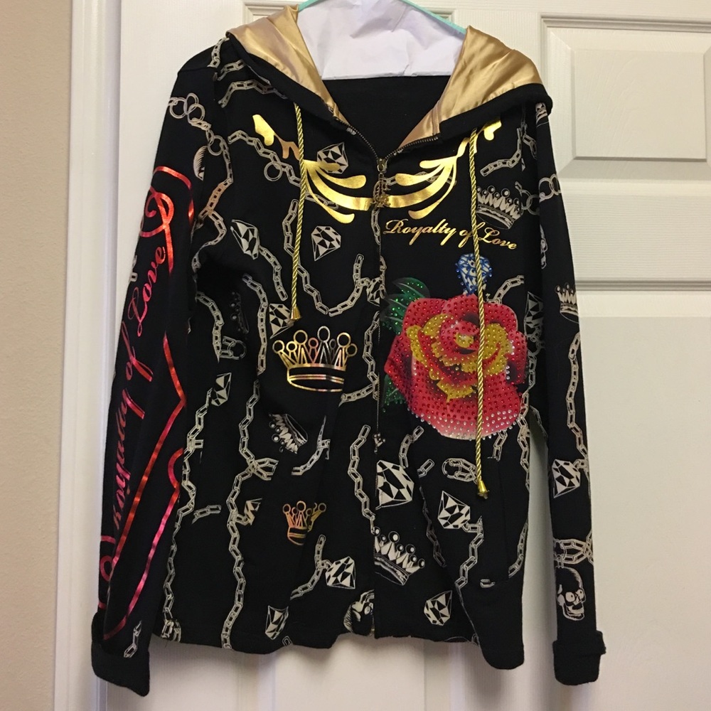 Platinum Plush Zip up jacket