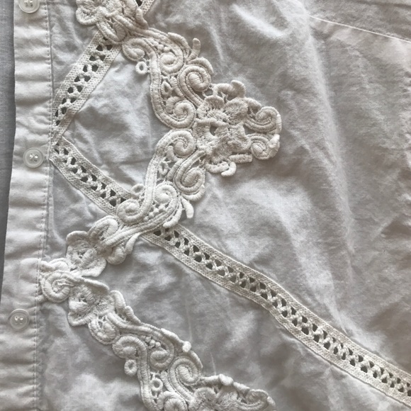 Textured cotton button-down SOLD - Picture 4 of 7