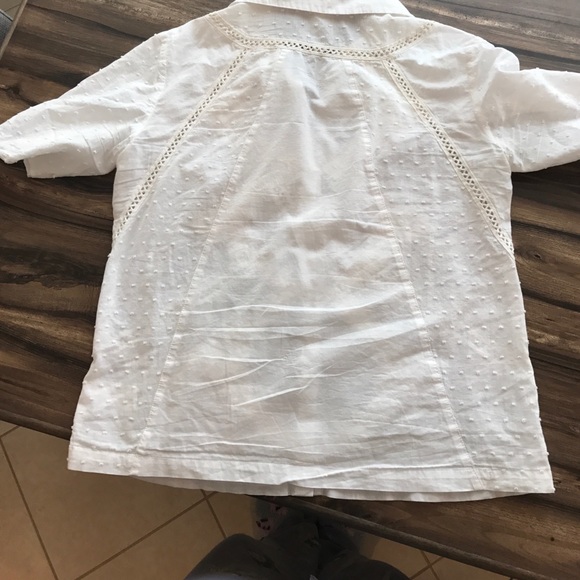 Textured cotton button-down SOLD - Picture 6 of 7