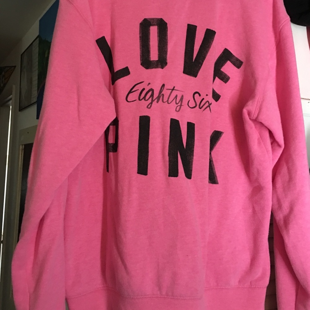 Victoria's Secret Pink Hoodie half zip