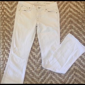 7 for All Mankind distressed Bootcut jeans