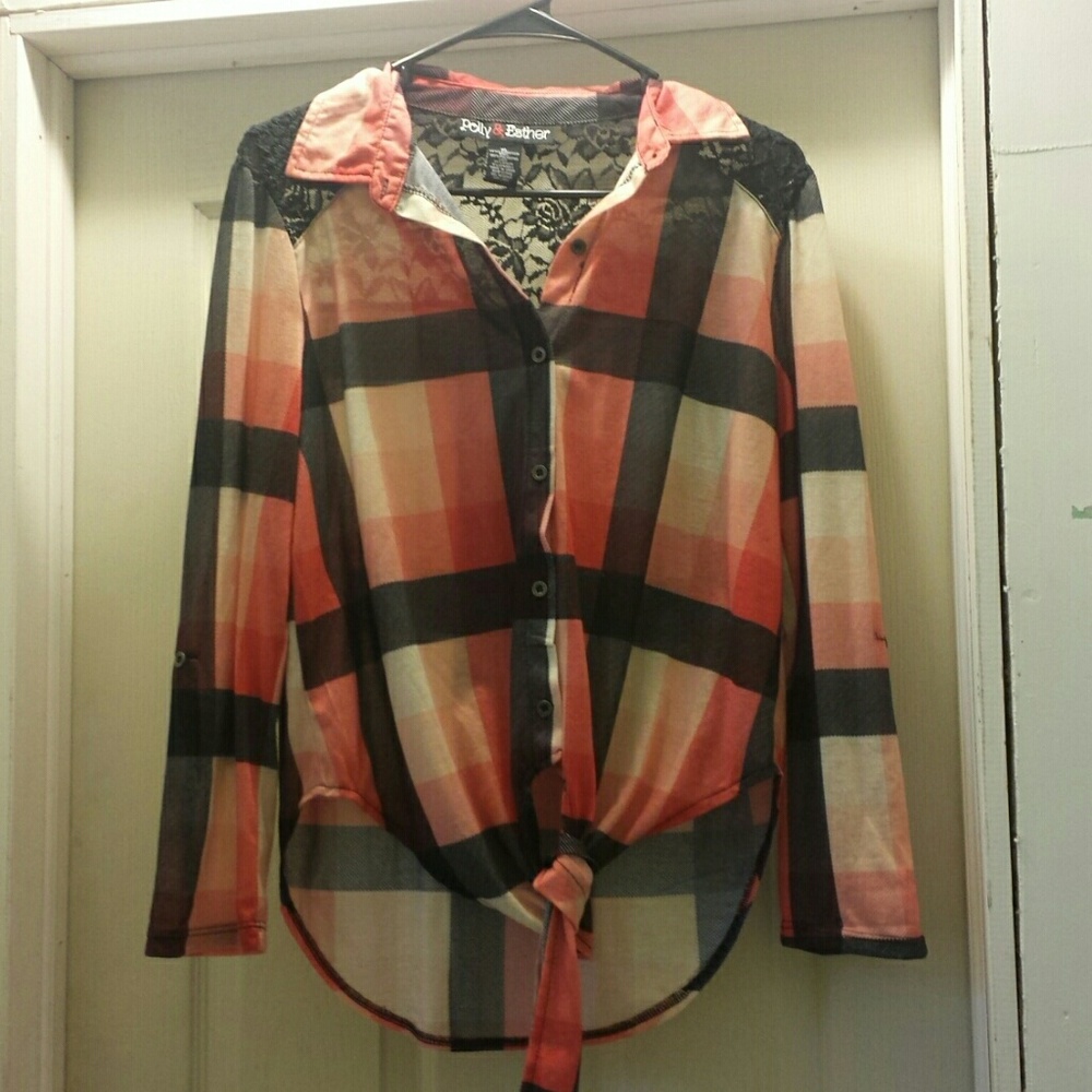 Never worn plaid shirt
