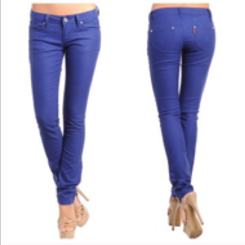 BNWT Blue Skinny Jeans Size 3