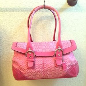 Coach pink purse