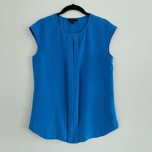 J. Crew pleat-front sleeveless top