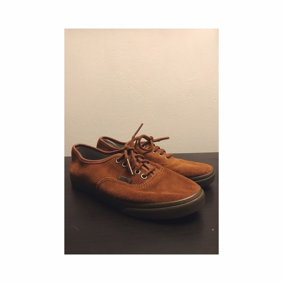 Brown Suede Vans - Picture 2 of 4