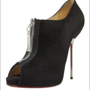 Christian Louboutin pin heel booties