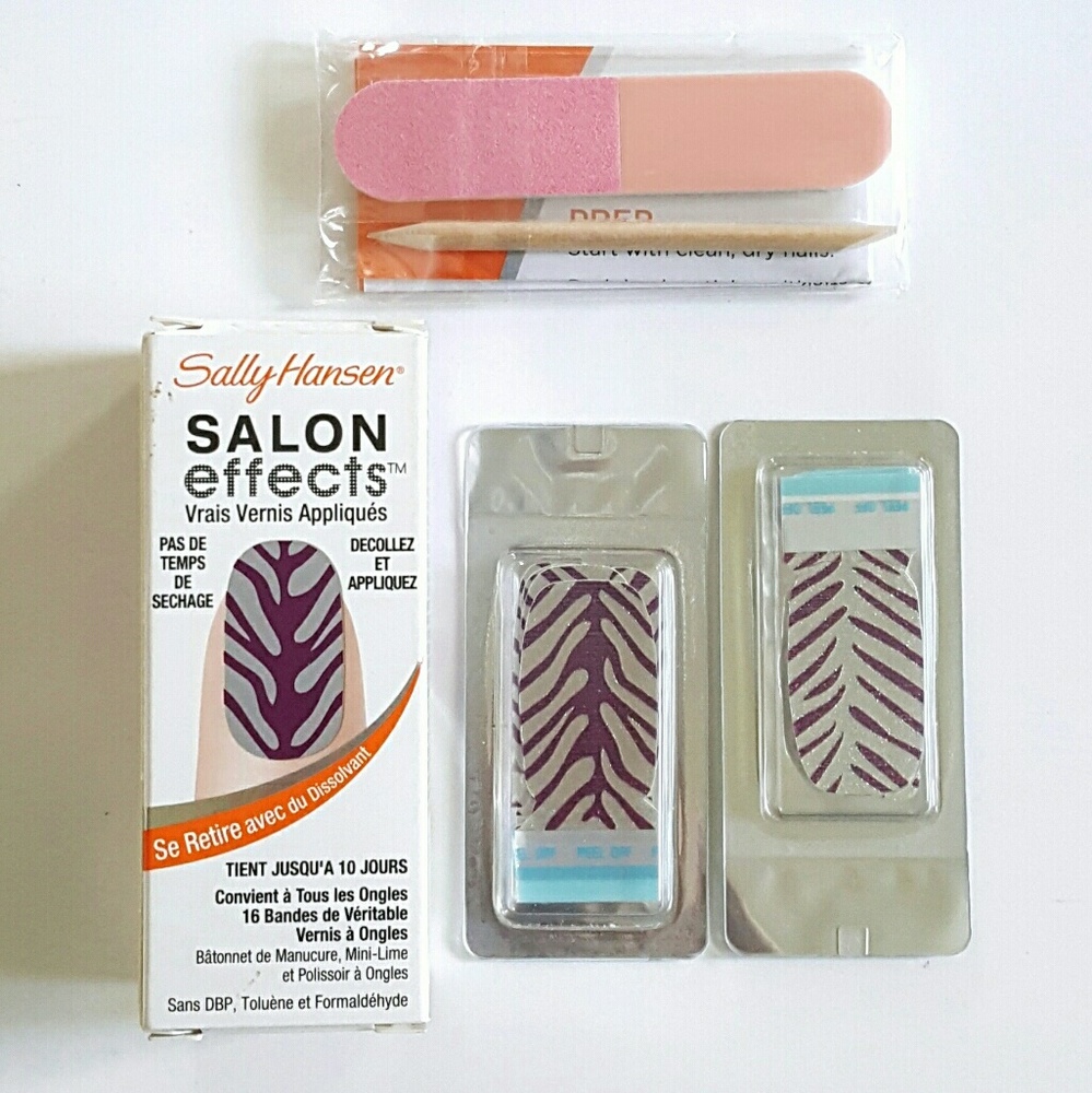 Sally Hansen Salon Effects Nail Strips MANE EVENT