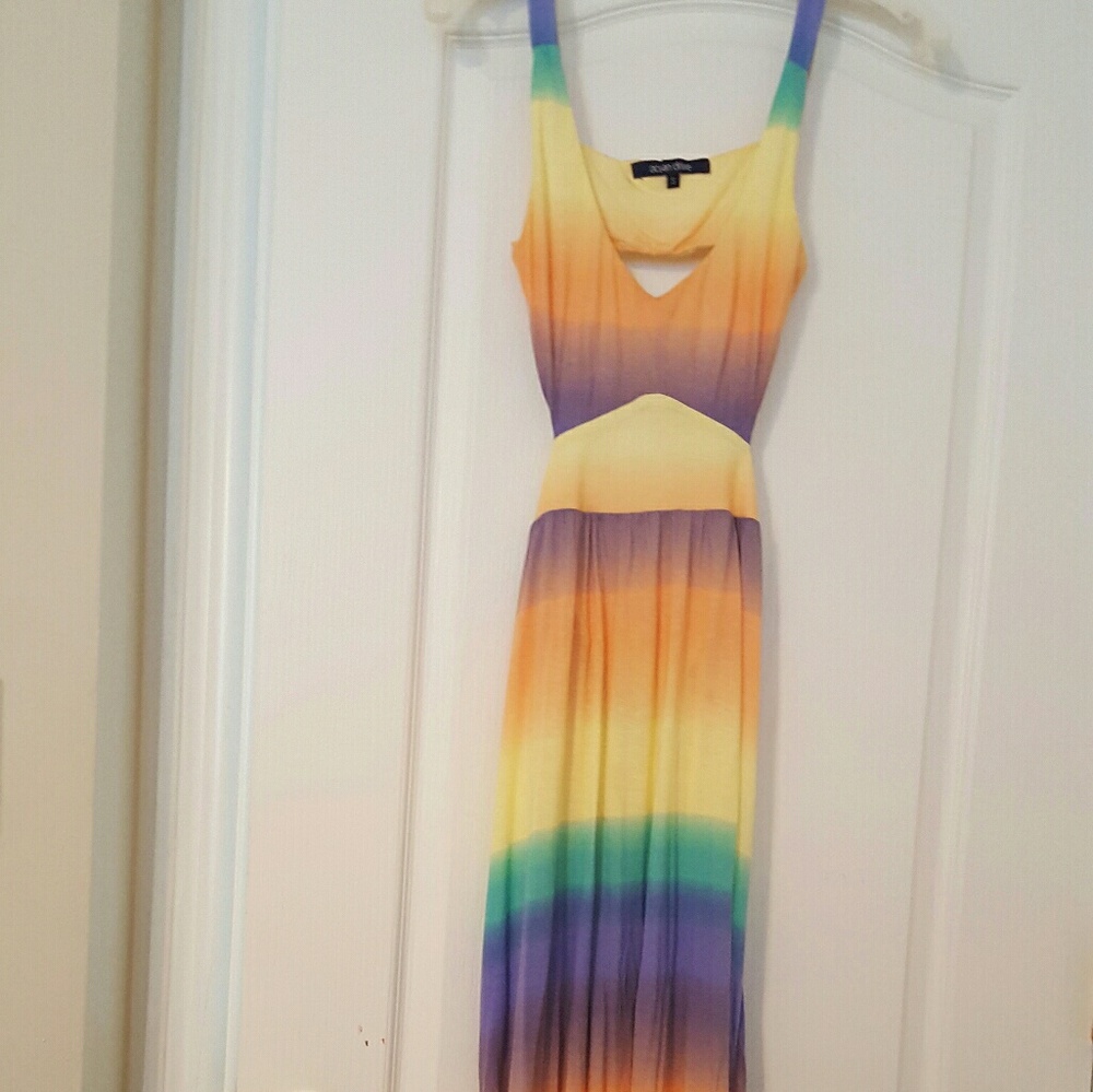 Maxi multi color dress
