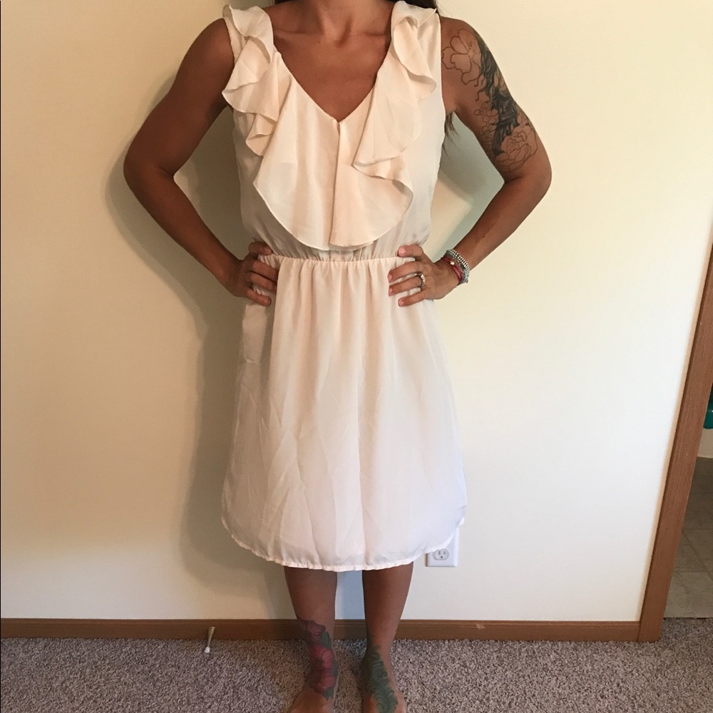 Ruffled top H&M dress