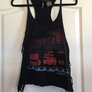 O'Neill black wolf top