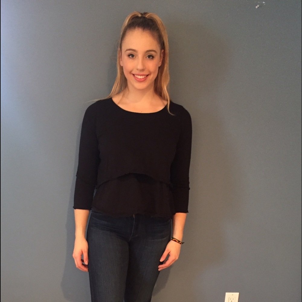 Black Free People top